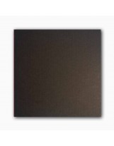 О22010 Мини-открытка двойная темно-коричневая фактурная