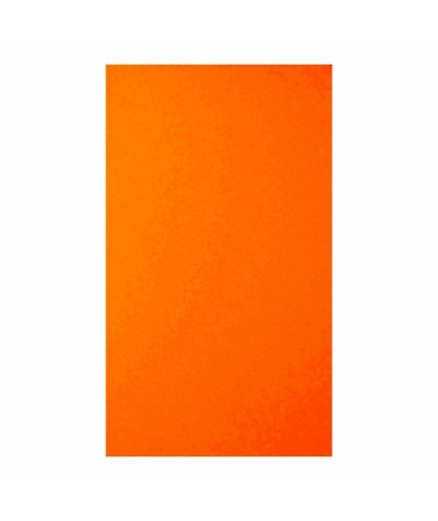 О21010 Открытка двойная оранжевая матовая