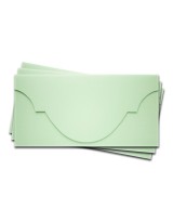 ОК5004 Основа для подарочного конверта №5 комплект 3шт. Цвет светло-зеленый матовый