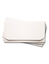 ОК6001 Основа для подарочного конверта №6 комплект 3шт. Цвет белый матовый