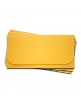 ОК6007 Основа для подарочного конверта №6 комплект 3шт. Цвет желтый матовый