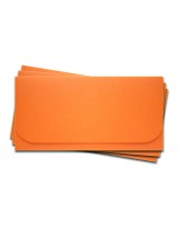 ОК6008 Основа для подарочного конверта №6 комплект 3шт. Цвет оранжевый матовый
