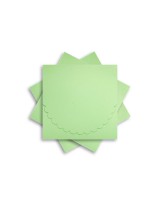 ОКCD1004 Основа для конверта под CD №1 КОМПЛЕКТ 3шт.  Цвет светло-зеленый матовый