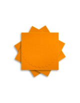 ОКCD1008 Основа для конверта под CD №1 КОМПЛЕКТ 3шт.  Цвет оранжевый матовый