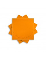 ОКCD1008 Основа для конверта под CD №1 КОМПЛЕКТ 3шт.  Цвет оранжевый матовый