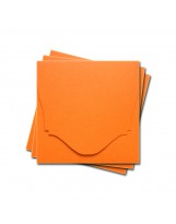 ОКCD4008 Основа для конверта под CD №4 КОМПЛЕКТ 3шт.  Цвет оранжевый матовый