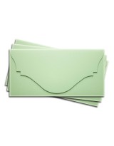 ОК4004 Основа для подарочного конверта №4 комплект 3шт. Цвет светло-зеленый матовый
