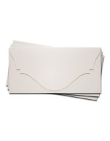 ОК4301 Основа для подарочного конверта №4 комплект 3шт. Цвет белый Фактура 